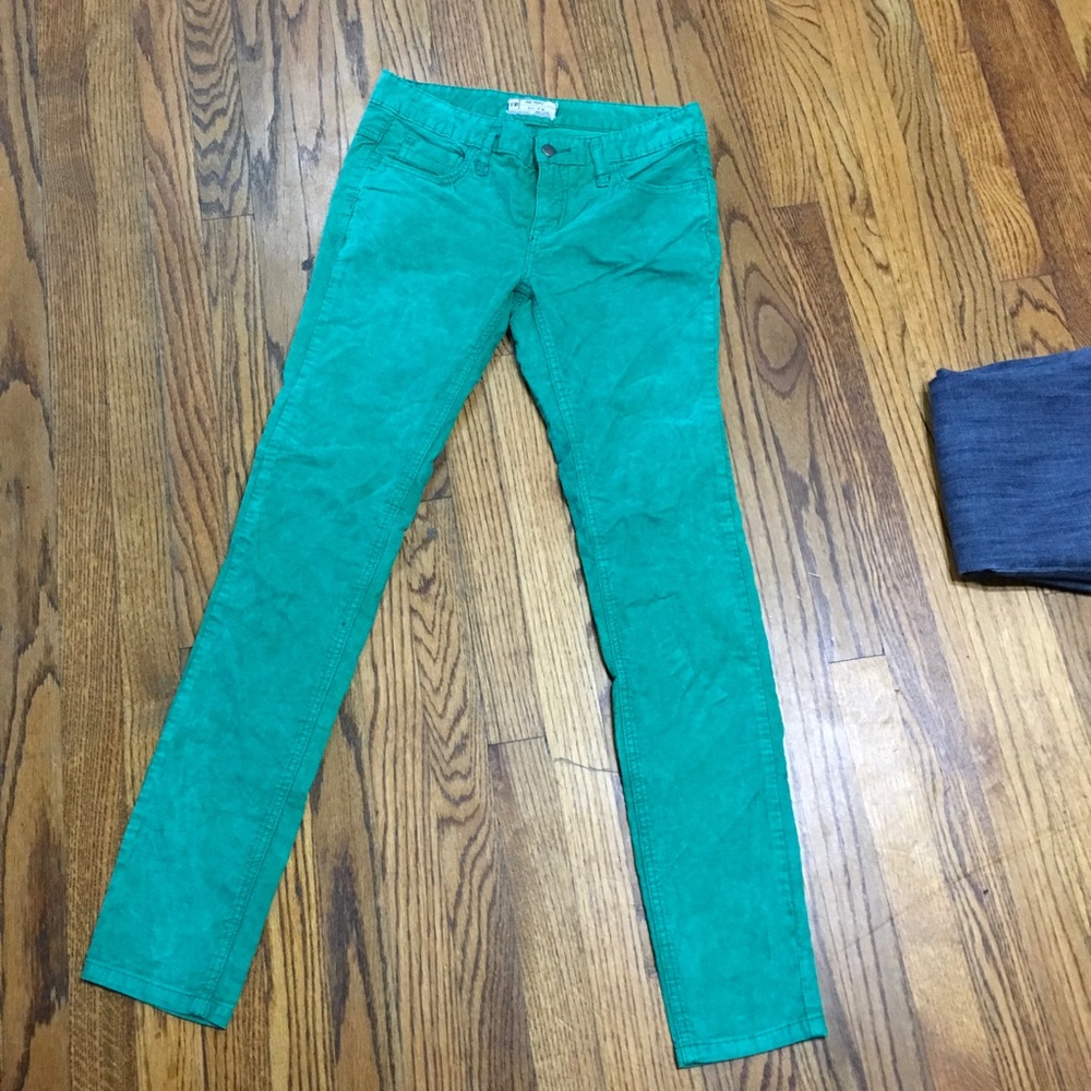 Free people skinny straight leg corduroys